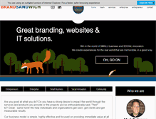 Tablet Screenshot of brandsandwich.com